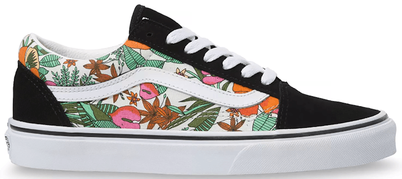 Vans Old Skool Multi Tropic Zwart