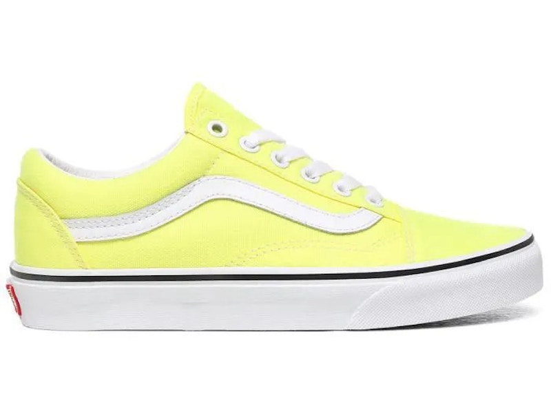Vans Old Skool Neon Lemon Wit