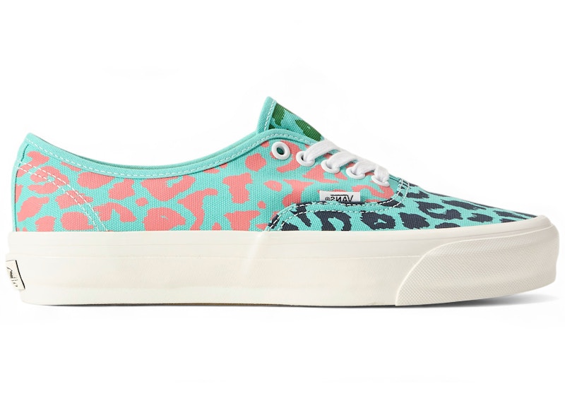 Vans Premium Authentic Cheetah Pool Blauw