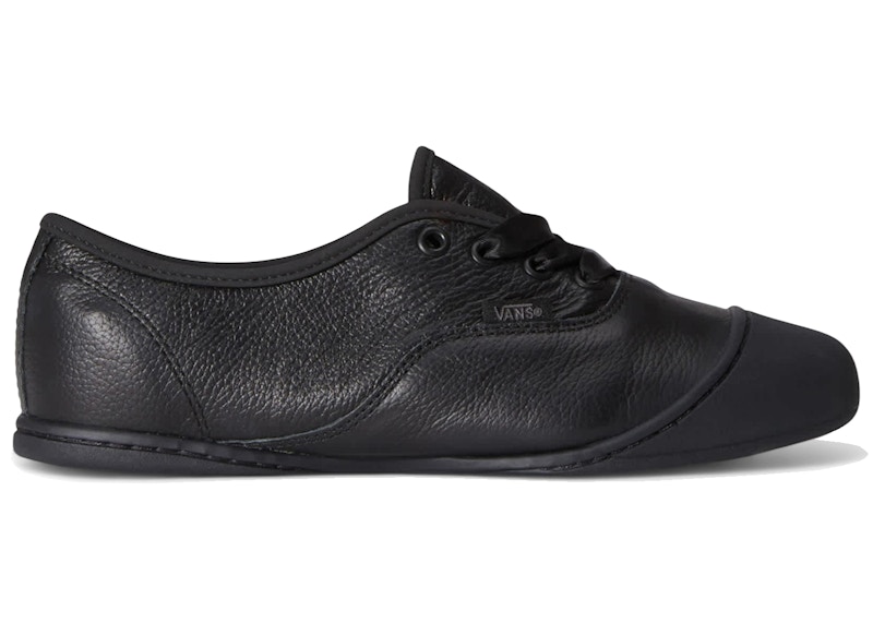 Vans Premium Authentic Prima Leather Zwart