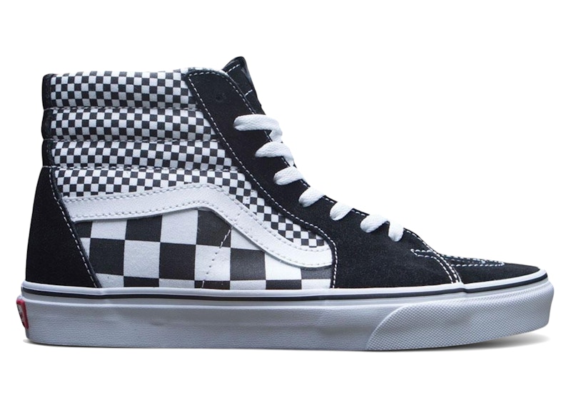 Vans SK8-Hi Mixed Checkerboard Zwart