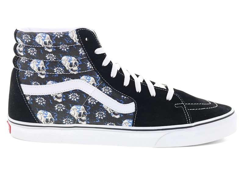 Vans Sk8-Hi Flash Skulls Zwart