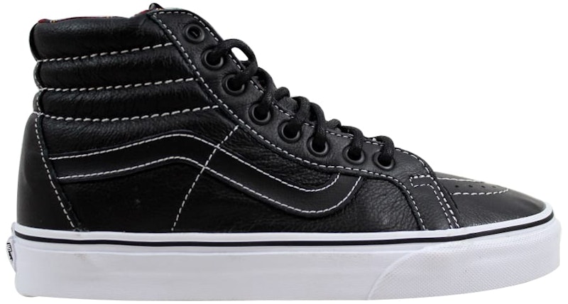 Vans Sk8 Hi Reissue Leather Zwart