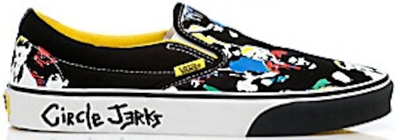 Vans Slip-On Circle Jerks Zwart
