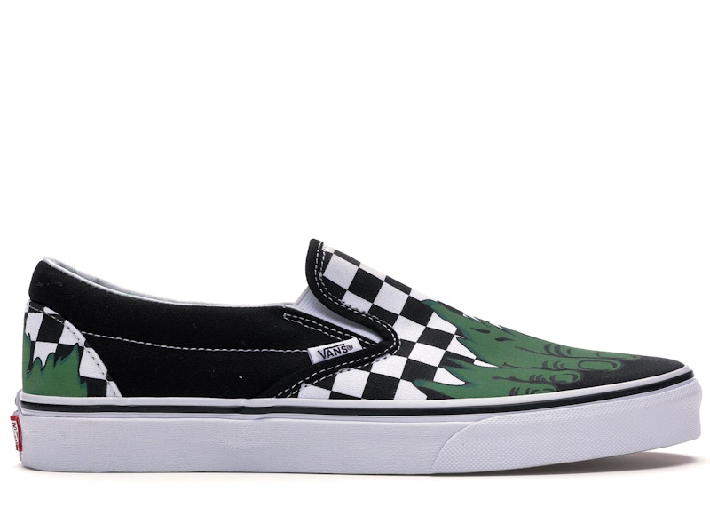 Vans Slip-On Marvel Hulk Checkerboard