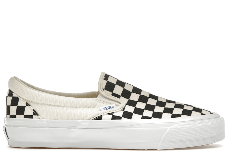 Vans Slip-On Reissue 98 LX Checkerboard Zwart