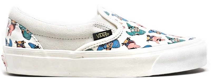 Vans Slip-On Spongebob Geel