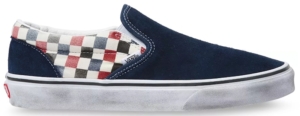 Vans Slip-On Washed Jurkje Blues/chili Pepper