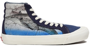 Vans Style 138 Ralph Steadman Whale Blauw