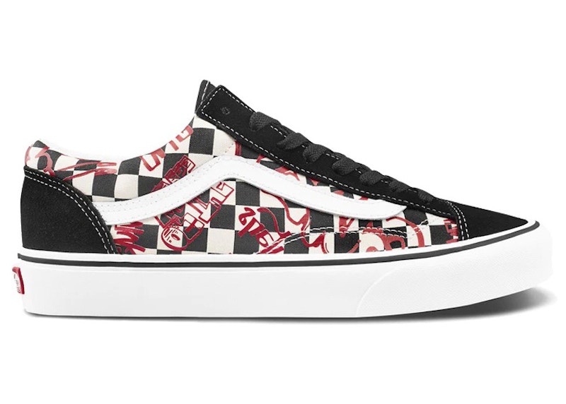 Vans Style 36 Checkerboard Zwart