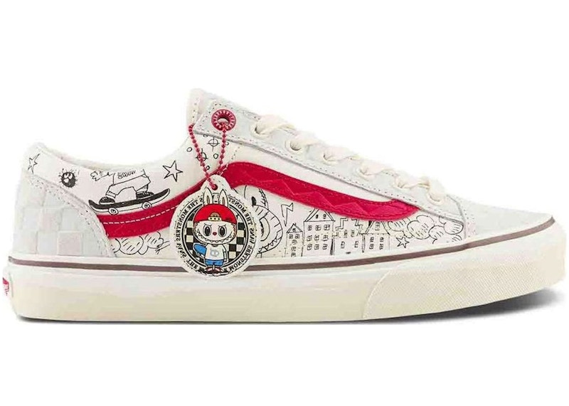 Vans Style 36 Labubu The Monsters Rood