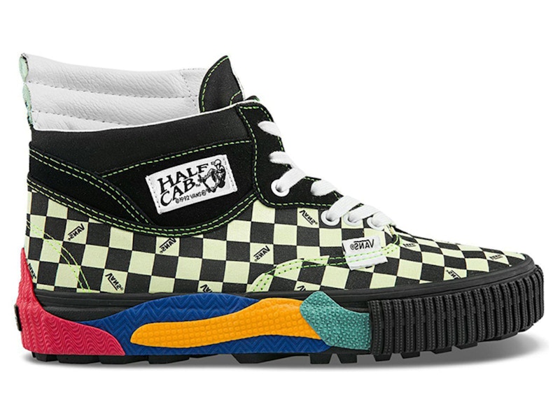 Vans Vault Cap Mash Hi LX Checkerboard Multi Multicolor