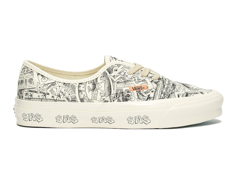 Vans Vault OG Authentic LX SNS Marshmallow/marshmallow