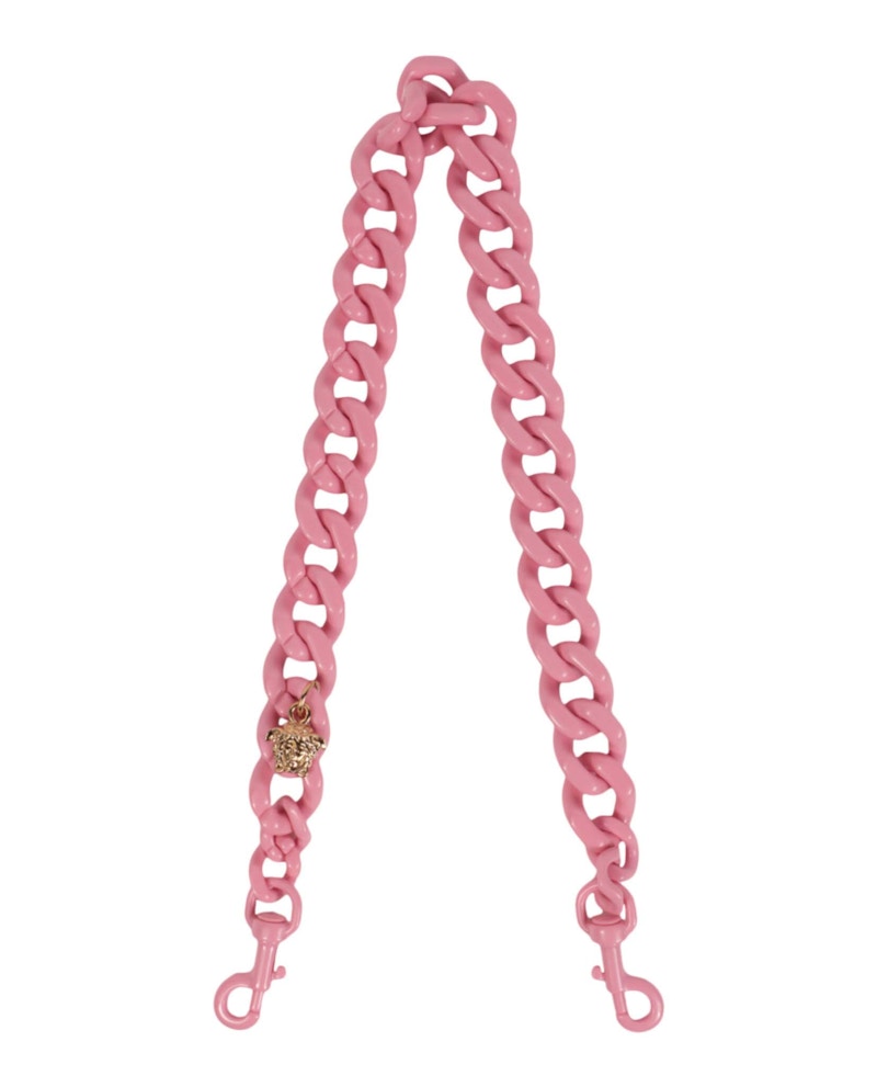 Versace Chain-Link Shoulder Strap Baby Roze