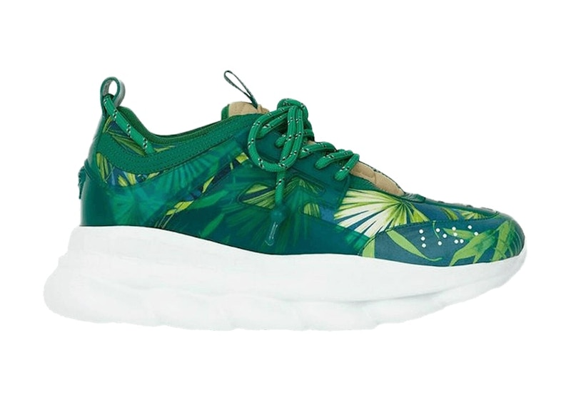 Versace Chain Reaction Jungle Print Groen