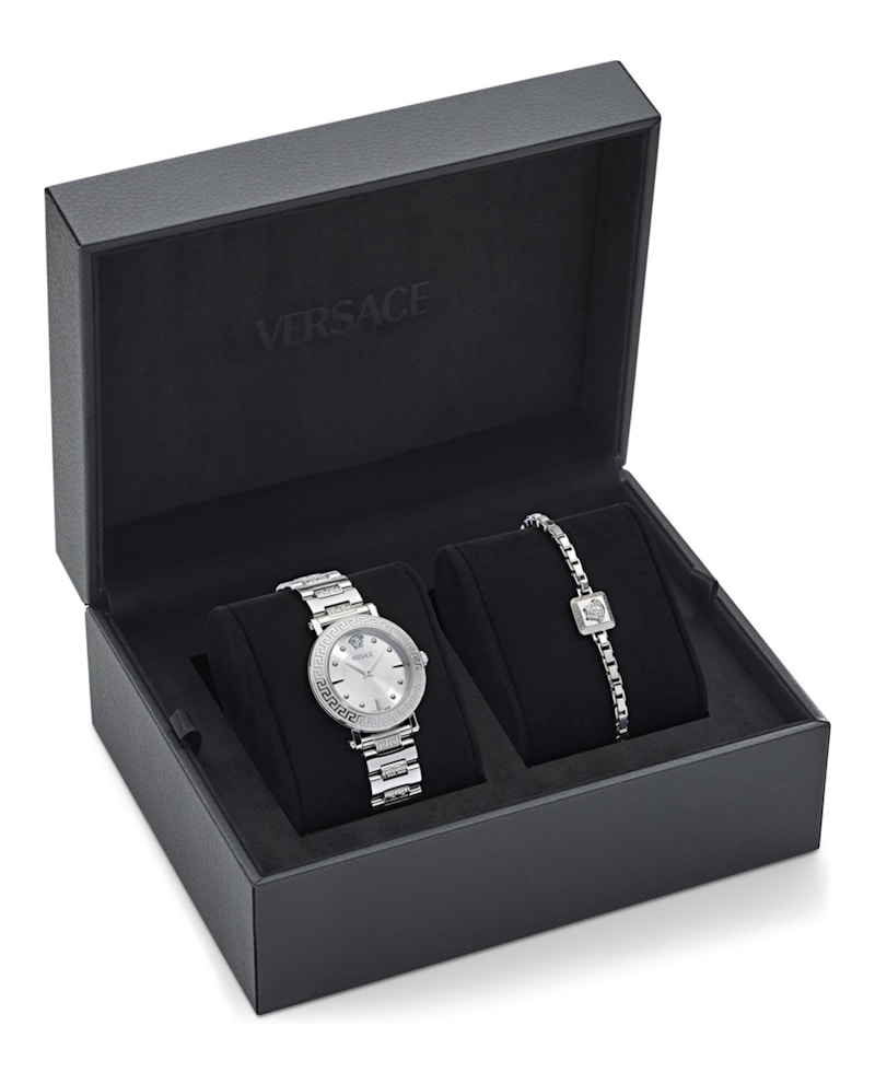 Versace Greca Sphere Box Set VE9C00324 Stainless Steel