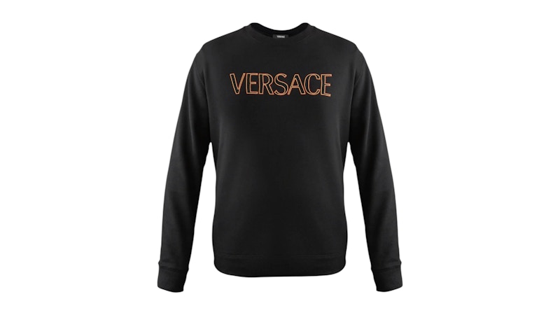 Versace Logo Sweatshirt Zwart