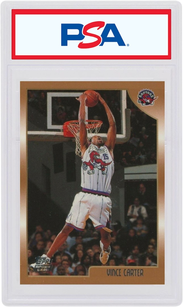 Vince Carter 1998 Topps Rookie #199