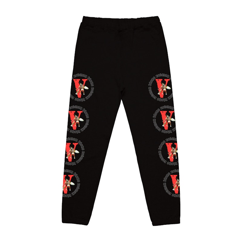 Vlone Rodman Devil Sweats Zwart