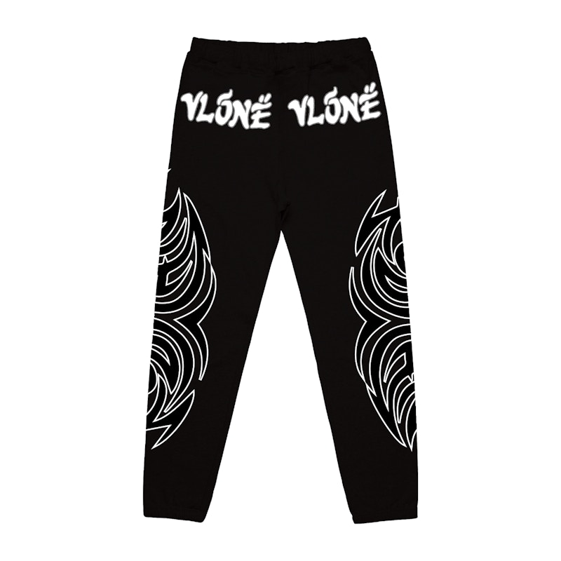 Vlone Rodman Logo Sweats Zwart