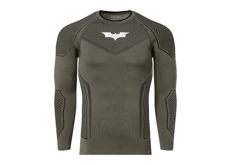 YoungLA x Batman Compression L/S Tee Grijs