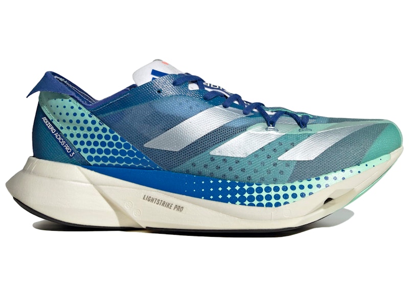 adidas Adios Pro 3 Pulse Flash Lime Blauw