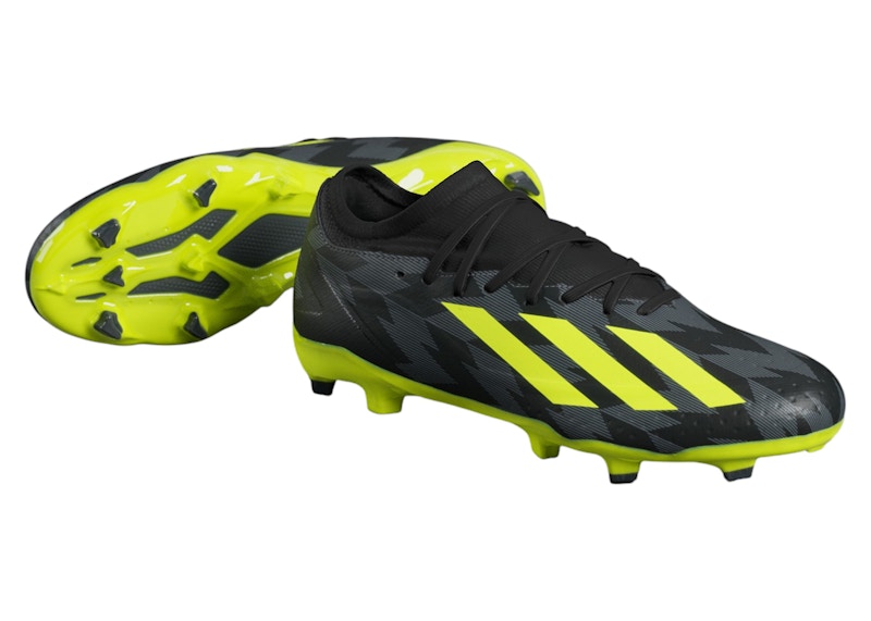 adidas X CrazyFast .3 Injection FG Core Team Solar 2 Five Zwart