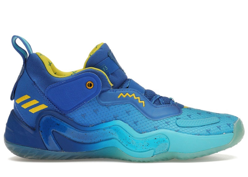 adidas D.O.N. Issue #3 Ninja Time In Blauw