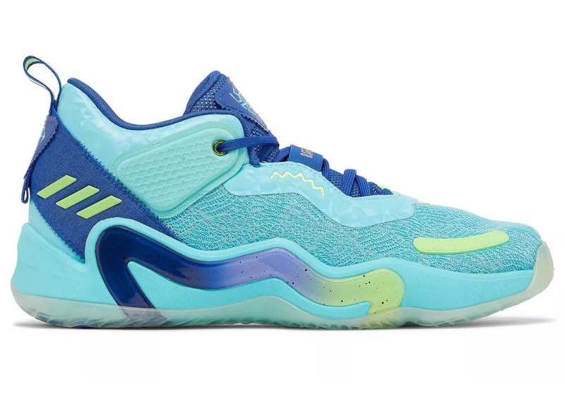 adidas D.O.N. Issue #3 Pulse Aqua Blauw