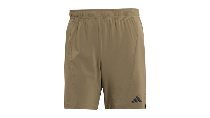 adidas Designed For Workout Shorts Strata Olijf