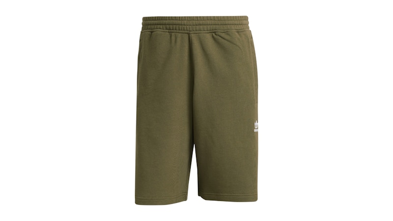 adidas Essential Regular Shorts Strata Olijf