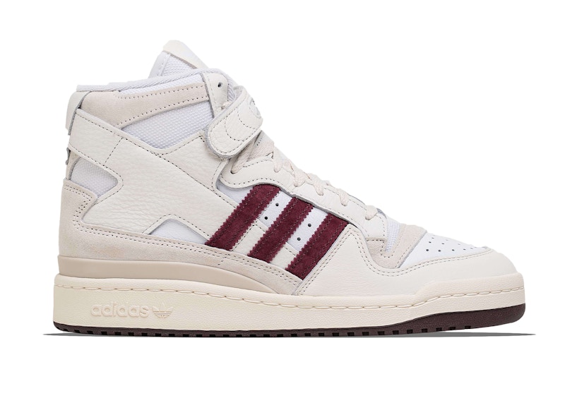 adidas Forum Hi Packer Maroon Wit