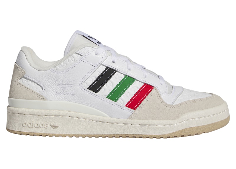 adidas Forum Low CL All-over Debossed Trefoils Groen