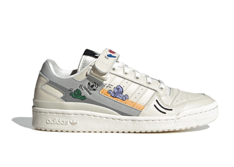 adidas Forum Low Slide Grijs