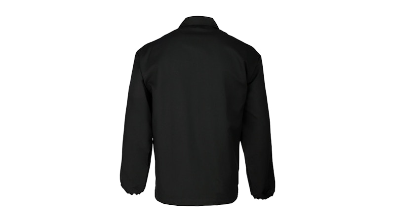 adidas Mesh Coach Button Down Jacket Zwart