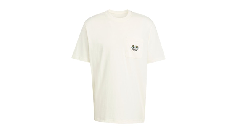 adidas Monogram Loose Tee Off Creme
