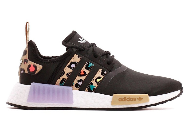 adidas NMD R1 Leopard Zwart