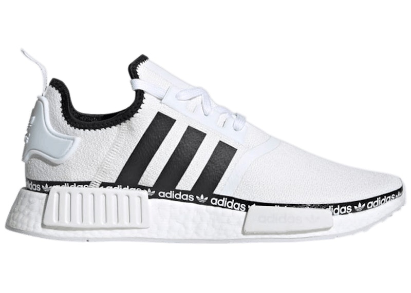 adidas NMD R1 Cloud Logo Strip Zwart