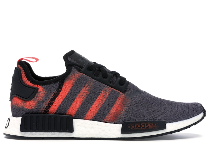 adidas NMD R1 Stencil Pack Solar Zwart