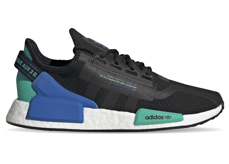 adidas NMD R1 V2 Cyan Zwart