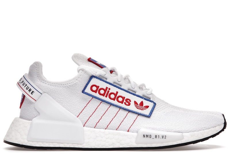 adidas NMD R1 V2 Logo Patch Blauw