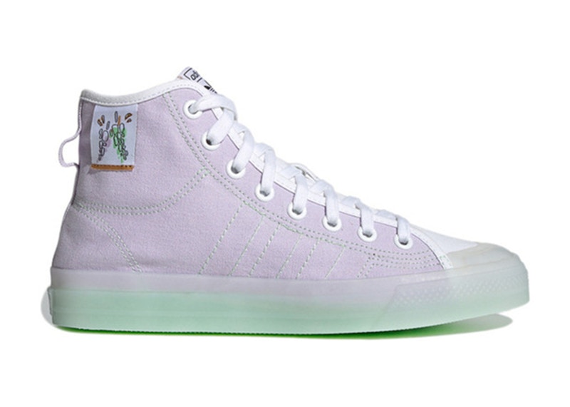 adidas Nizza Hi RF Grape Groen