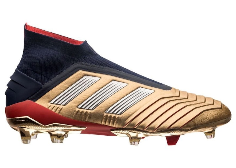 adidas Predator 19+ FG Marineblauw