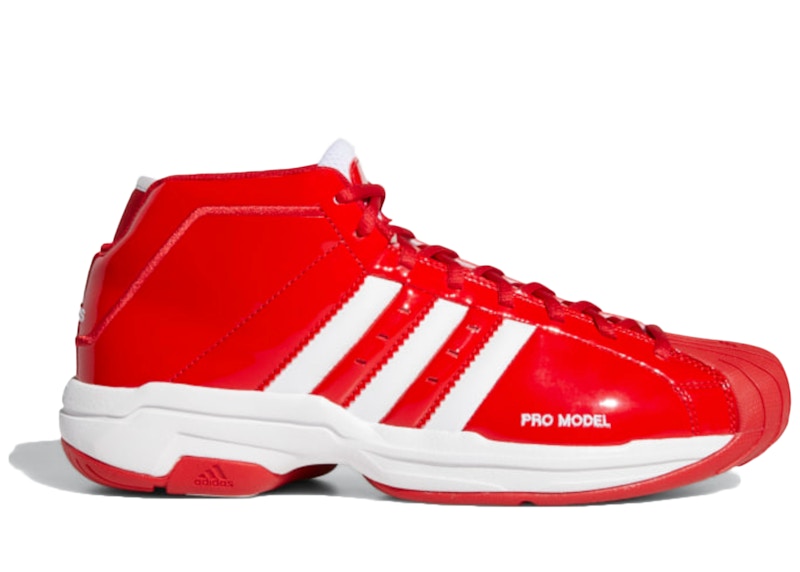 adidas Pro Model 2G Scarlet Wit