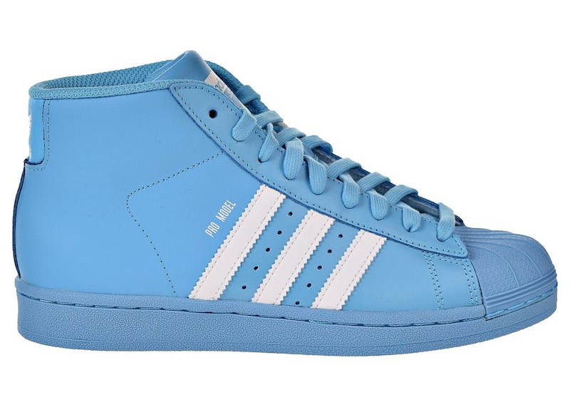 adidas Pro Model Bright Cyan Wit