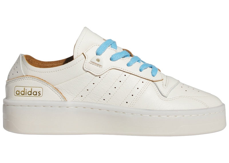 adidas Rivalry Low Ivory Metallic Semi Burst Blauw