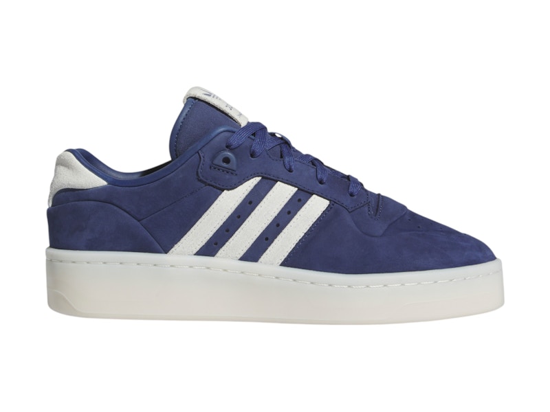 adidas Rivalry Low Lux Dark Ivory Blauw
