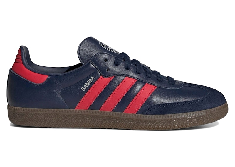 adidas Samba Arsenal Night Indigo/pure Ruby/gum 5
