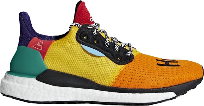 adidas Solar Hu Glide Pharrell Multi-Color Geel