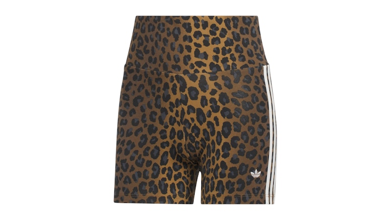 adidas Women’ Leopard Booty Short Multicolor